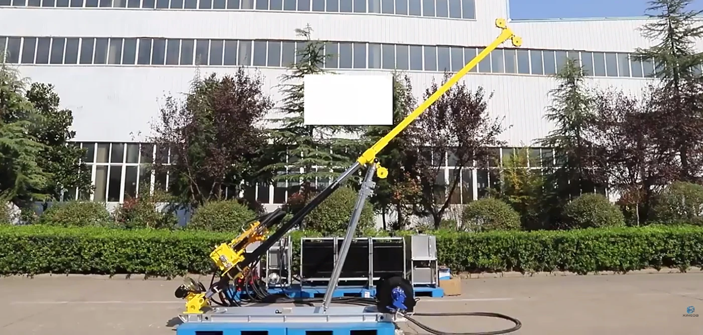 Mining Machines: Full Exterior Display & On-Site Performance Portable Core Drill Rig