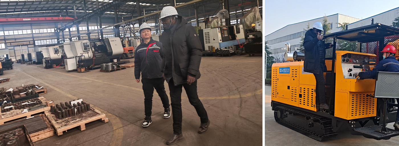 Warmly welcome South Asian customers to visit our factory to negotiate business