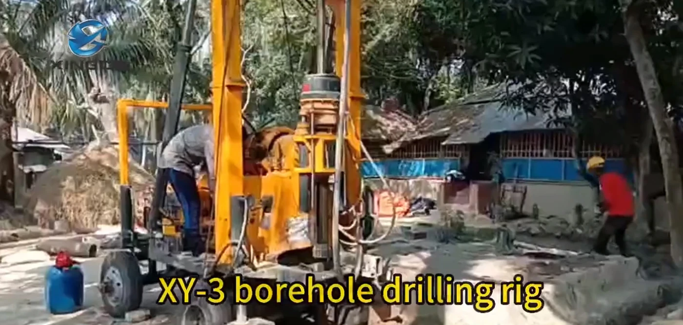 600m #geological exploration core drill rig outdoor construction, easily cope with complex terrain