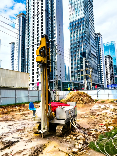 Solution for Crawler-Type Jet Grouting Drilling Rig in Foundation Pit Support and Reinforcement Engineering