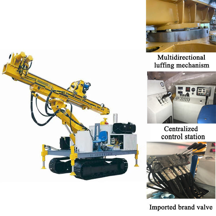 GL-6000S model Multi-function hydraulic engineering drilling rig