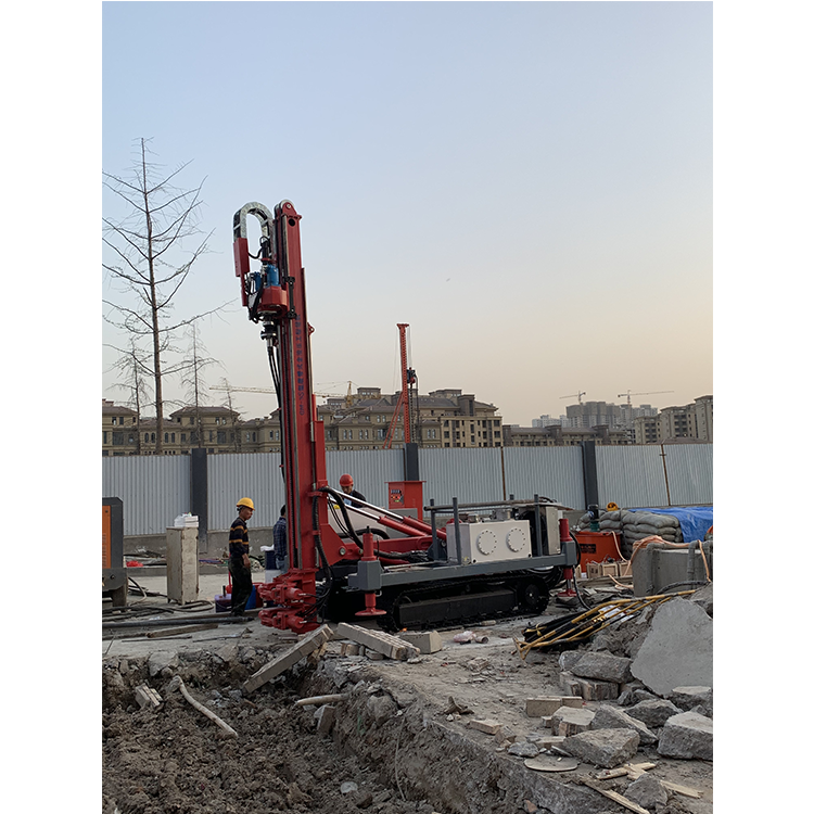 GM-5 crawler type full hydraulic engineering anchor drilling rig