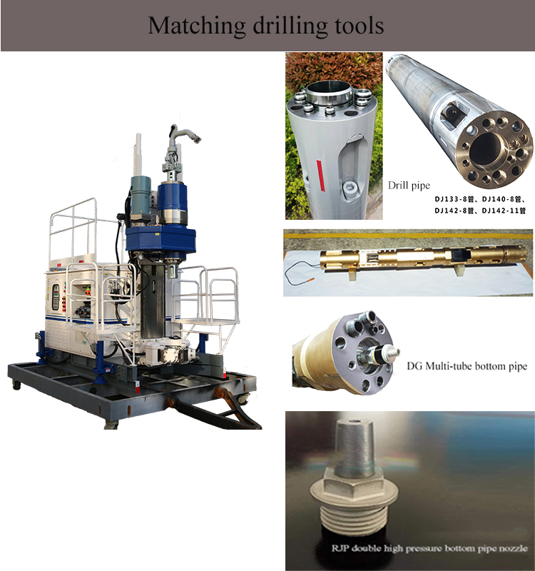 DGZ-150B All - directional multi - pipe jet grouting drilling rig