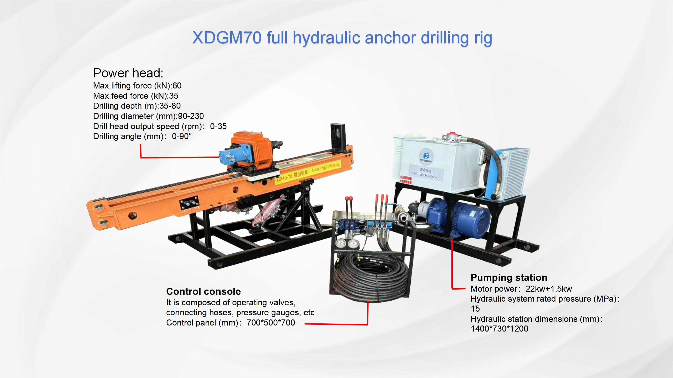 XDGM-70 Anchorage engineering drilling rig