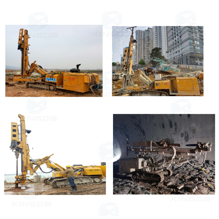QS-280 Hydraulic Multi-functional Drill Rig
