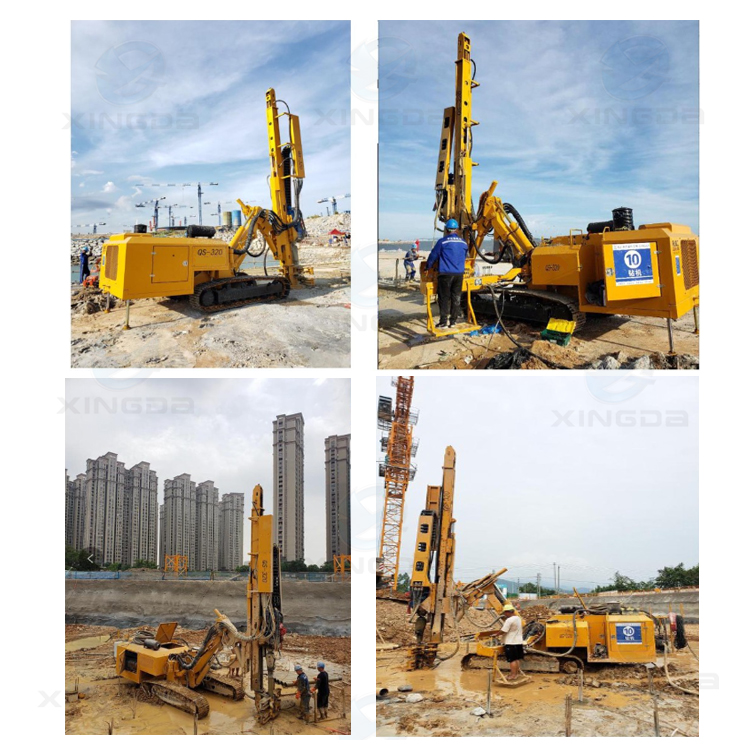 QS-320 Hydraulic Multi-functional Drill Rig