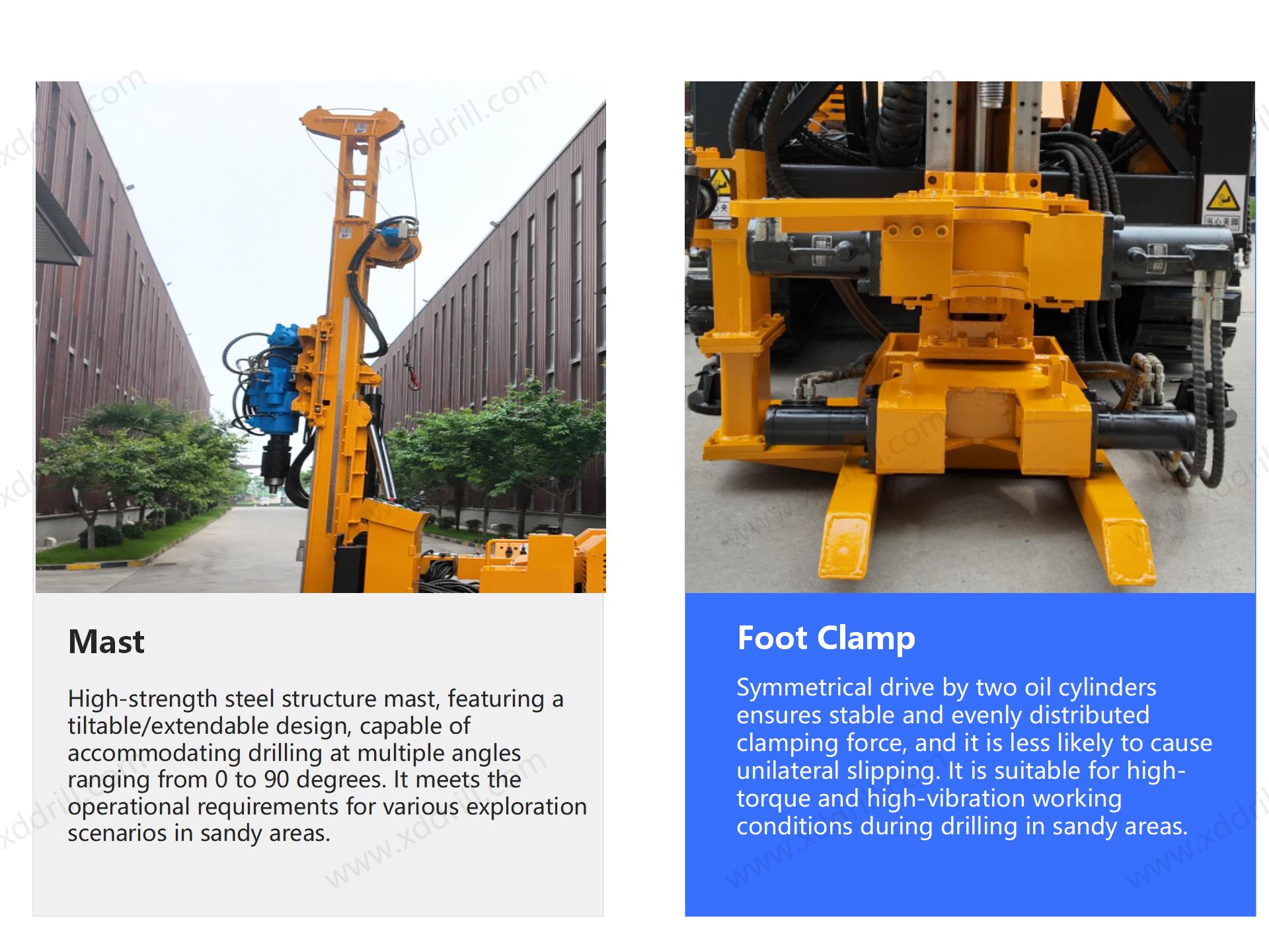 XDS-50 Sandy Ground Core Drilling Rig