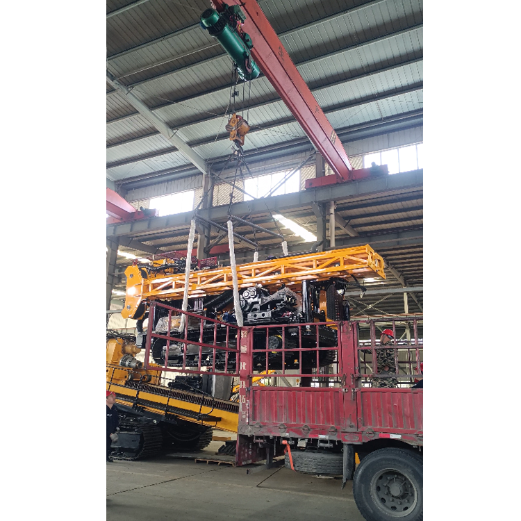 Two Full-Hydraulic Core Drilling Rigs Loaded for Shipment to Central Asia for Mineral Exploration