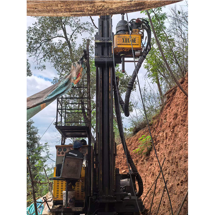 Hubei Xingda XDX-6E Full Hydraulic Core Drilling Rig Operates Steadily at Gasa Project in Yunnan, Advancing Deep Hole Drilling