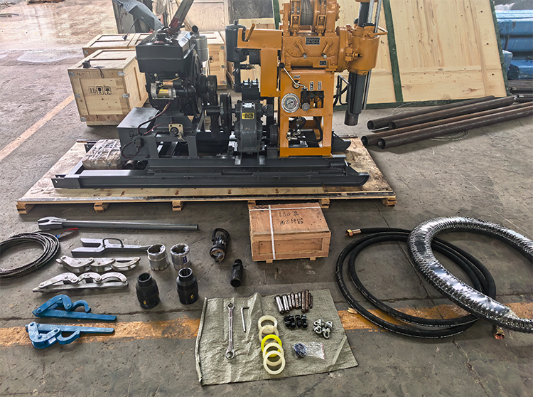 Timely Delivery! Hubei Xingda XY-130 Spindle Core Drilling Rig Packed and Shipped