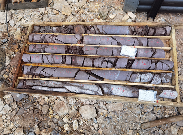 XDX-5A Crawler Full-Hydraulic Core Drilling Rig Gold Exploration Project in Longyan, Fujian