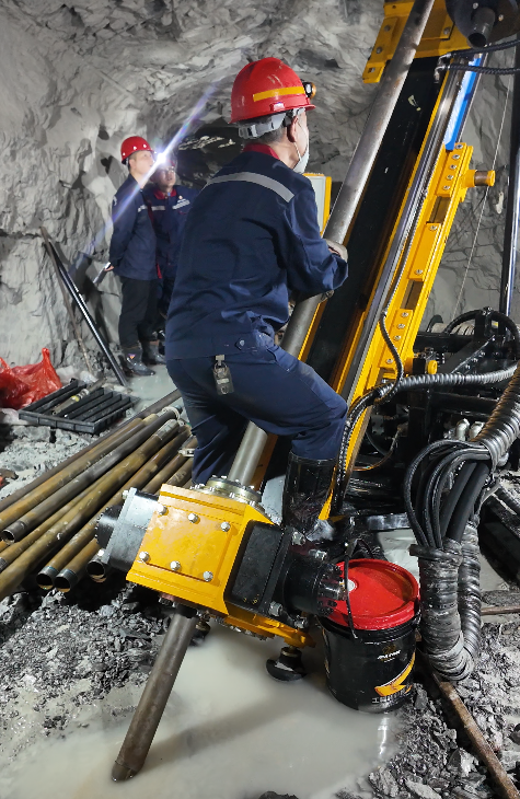 XDKD-5A Split Underground Drilling Rig Underground Exploration for Gold Mine in Loudi, Hunan