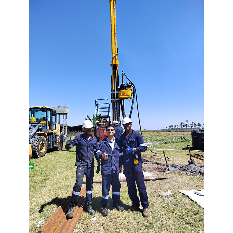 XDX-5A Crawler Core Drilling Rig Nickel Exploration Project, Mozambique