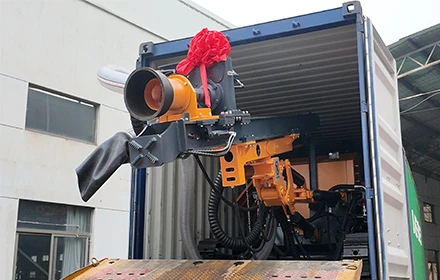 XD-516A Crawler DTH Drilling Rig Shipped to Overseas Project