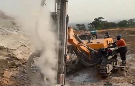 Good News from Africa: XD-518A Crawler DTH Drilling Rig Wins High Recognition After Over One-Year Site Operation