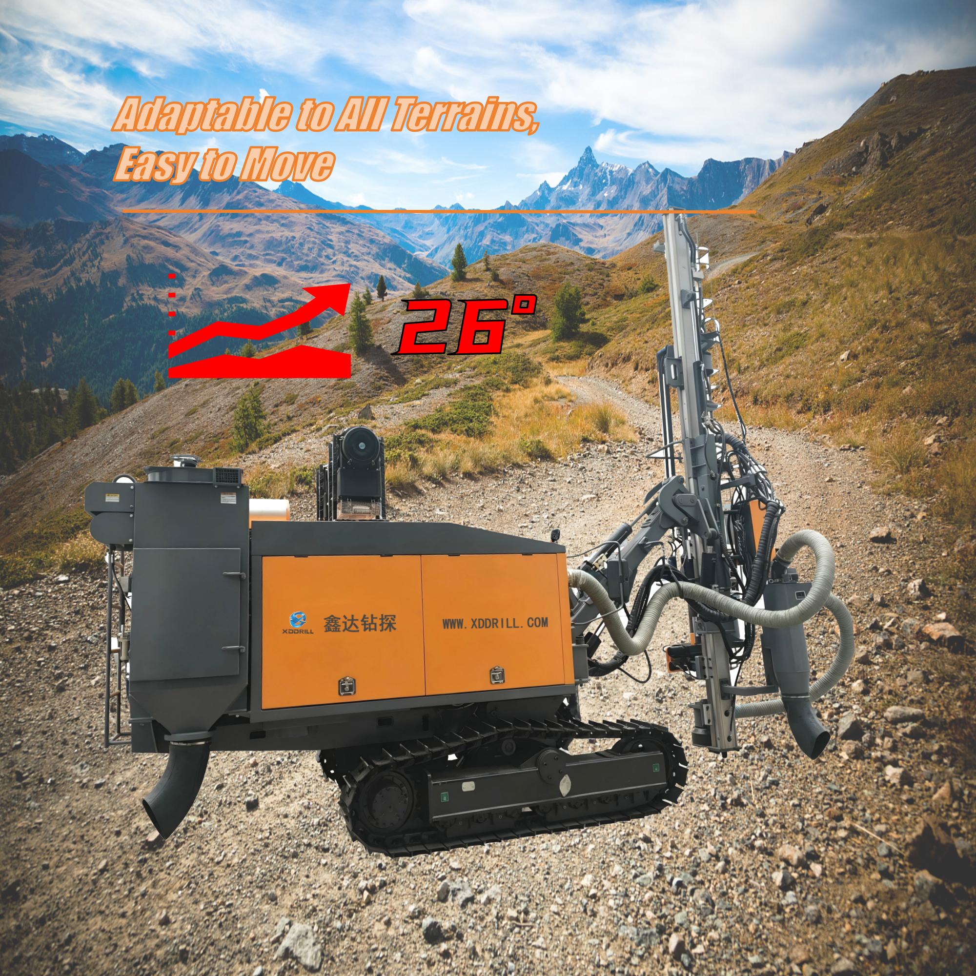 XDT35 Integrated Hydraulic DTH Drilling Rig