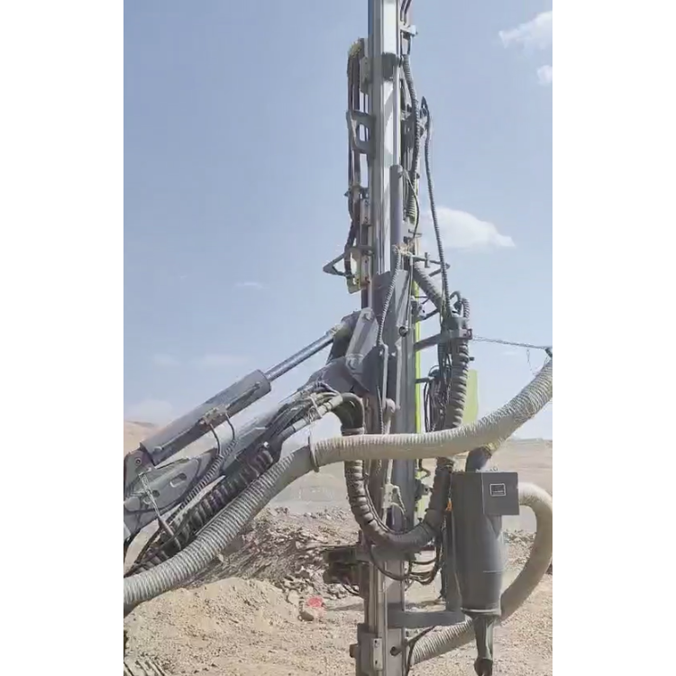 Two XD103 Integrated HighPressure DTH Drilling Rigs Arrive at Site to Boost Openpit Mining Operation