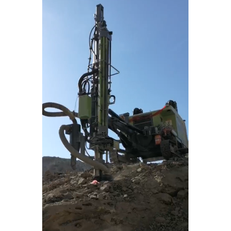 Two XD103 Integrated HighPressure DTH Drilling Rigs Arrive at Site to Boost Openpit Mining Operation