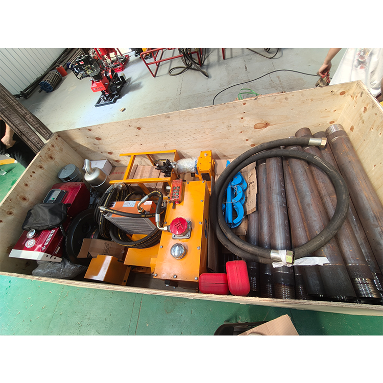 XDD-110 Portable DTH Drilling Rig Complete Package Shipped to Peru Under High-Temperature Conditions
