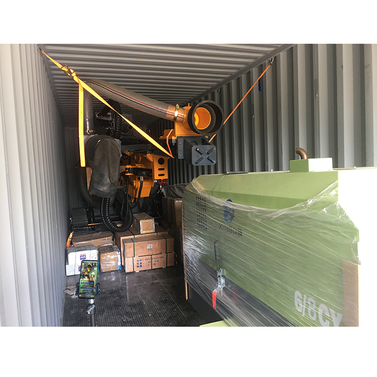 XD-518 Crawler DTH Drilling Rig Complete Set Shipped to Africa