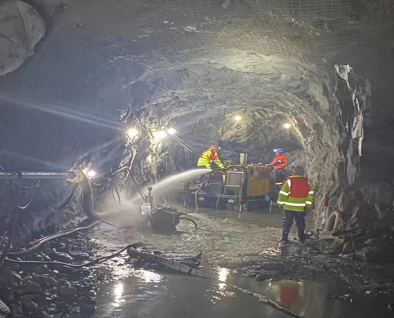 Project Case: KY-600BL Crawler Full Hydraulic Tunnel Drilling Rig Deployed at Fuyun Jinshan Mining &