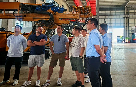 Brazilian Clients Pay an On-site Visit and Inspection to Hubei Xingda Factory