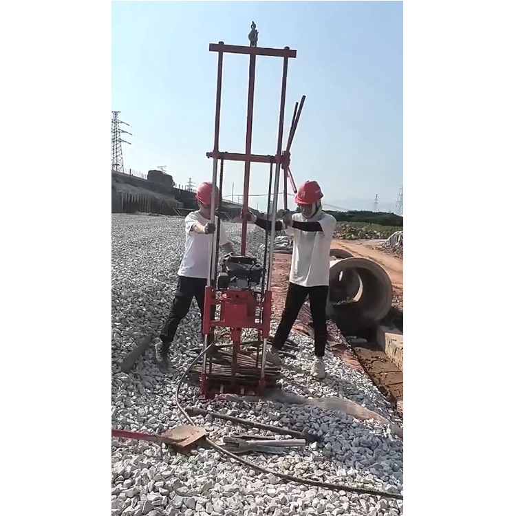 Xingda XDQ-30 Portable Core Drilling Rig Serves Road-Construction Projects with Versatile Application Performance
