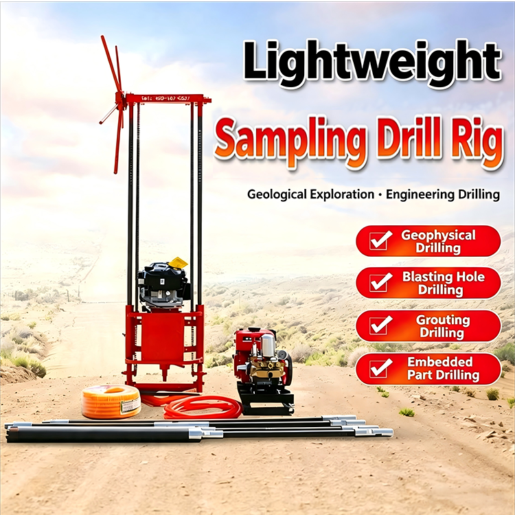 Xingda XDQ-30 Portable Core Drilling Rig Serves Road-Construction Projects with Versatile Application Performance