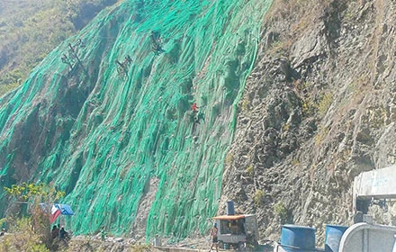 Xingda XDQ Pneumatic DTH Rig Deployed for SlopeStabilization AnchorHole Drilling