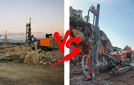 Make Proper Selection for Better Construction Benefit: Comparison Between Xingda XDT Integrated DTH Drilling Rig and XD CrawlerMounted DTH Drilling Rig