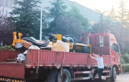 XINGDA XDKD Series Tunnel Drilling Rig with Complete Accessories Loaded for Shipment