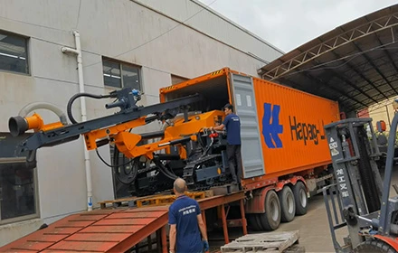 Shipment News: Batch of Xingda XDSeries CrawlerMounted DTH Rigs Exported to Support Global Green Mining
