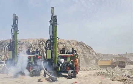 On-Site Report: XDT Integrated DTH Drilling Rig Boosts Efficient